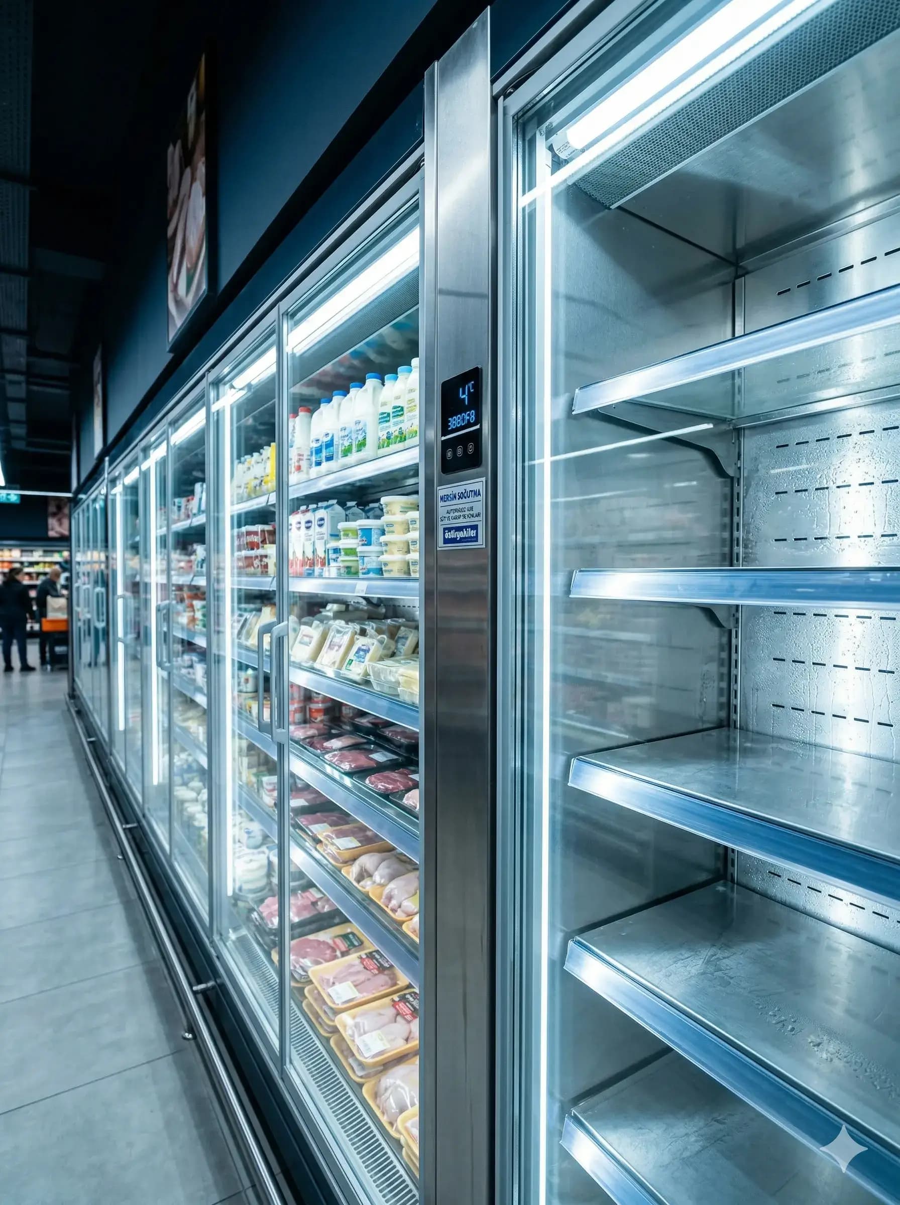 Süt ve Kasap Ürünleri Dolapları - Mersin Soğutma