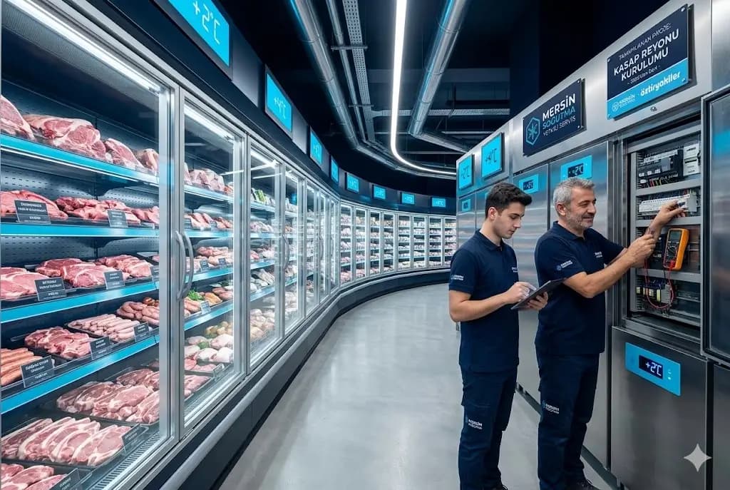 Kasap Reyon Dolabı Kurulumu referans